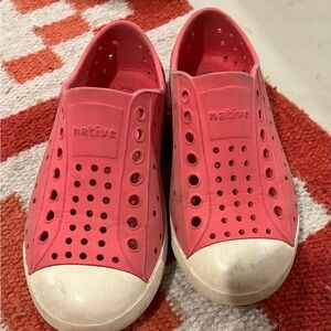Native Kids Shoes - Coral